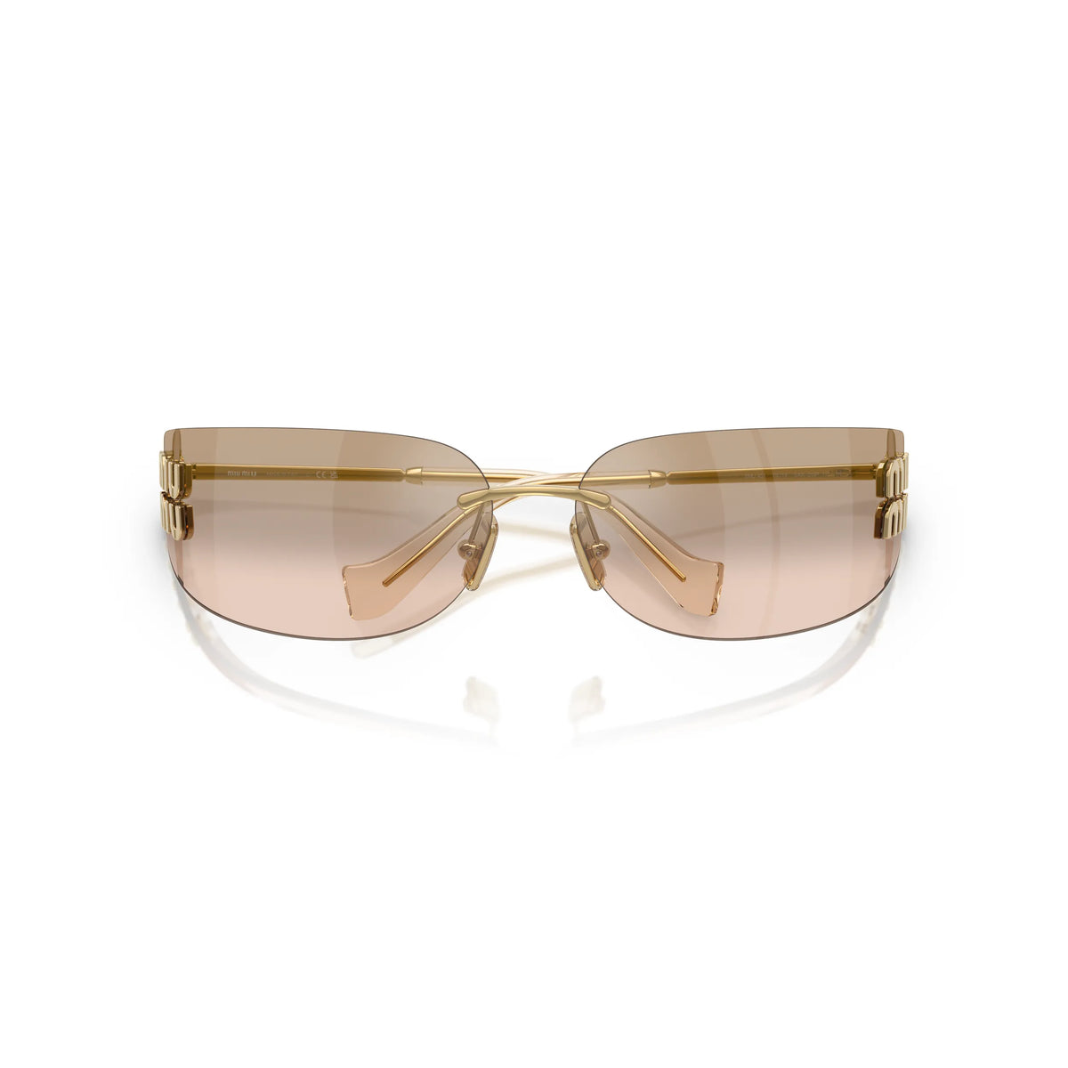 Miu Miu MU A51S 5AK20P – oro – Occhiali da sole