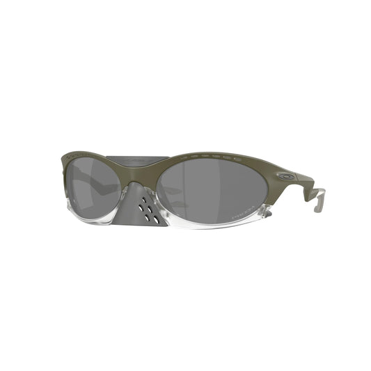 Oakley Plantaris OO9437 07 63 – matte green, grigio crystal – Occhiali da sole