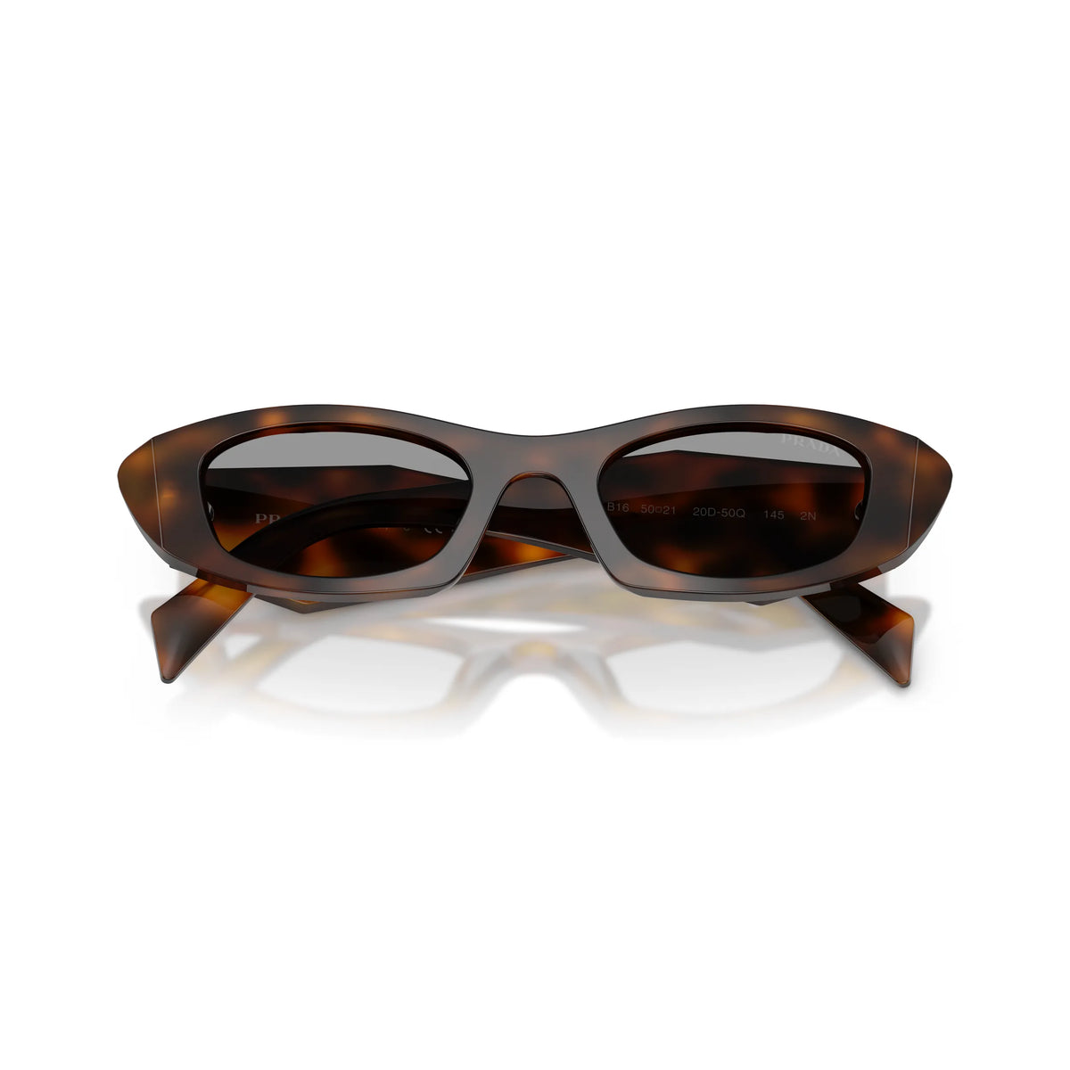 Prada PR B16S 20D50Q – Juniper tartarugato – Occhiali da sole