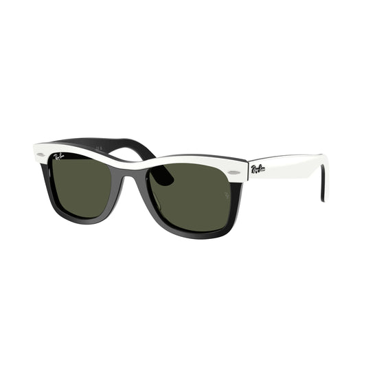 Ray-Ban Wayfarer Street Neat RB2240 1444/31 – nero, bianco – Occhiali da sole