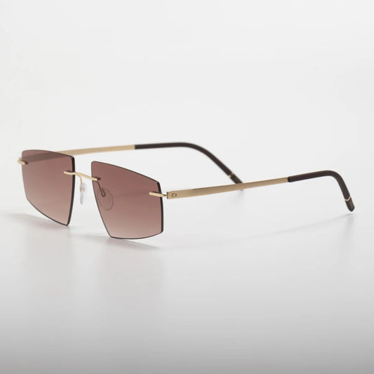 Silhouette Escondido 8747 75 7620 – dark brown, oro – Occhiali da sole