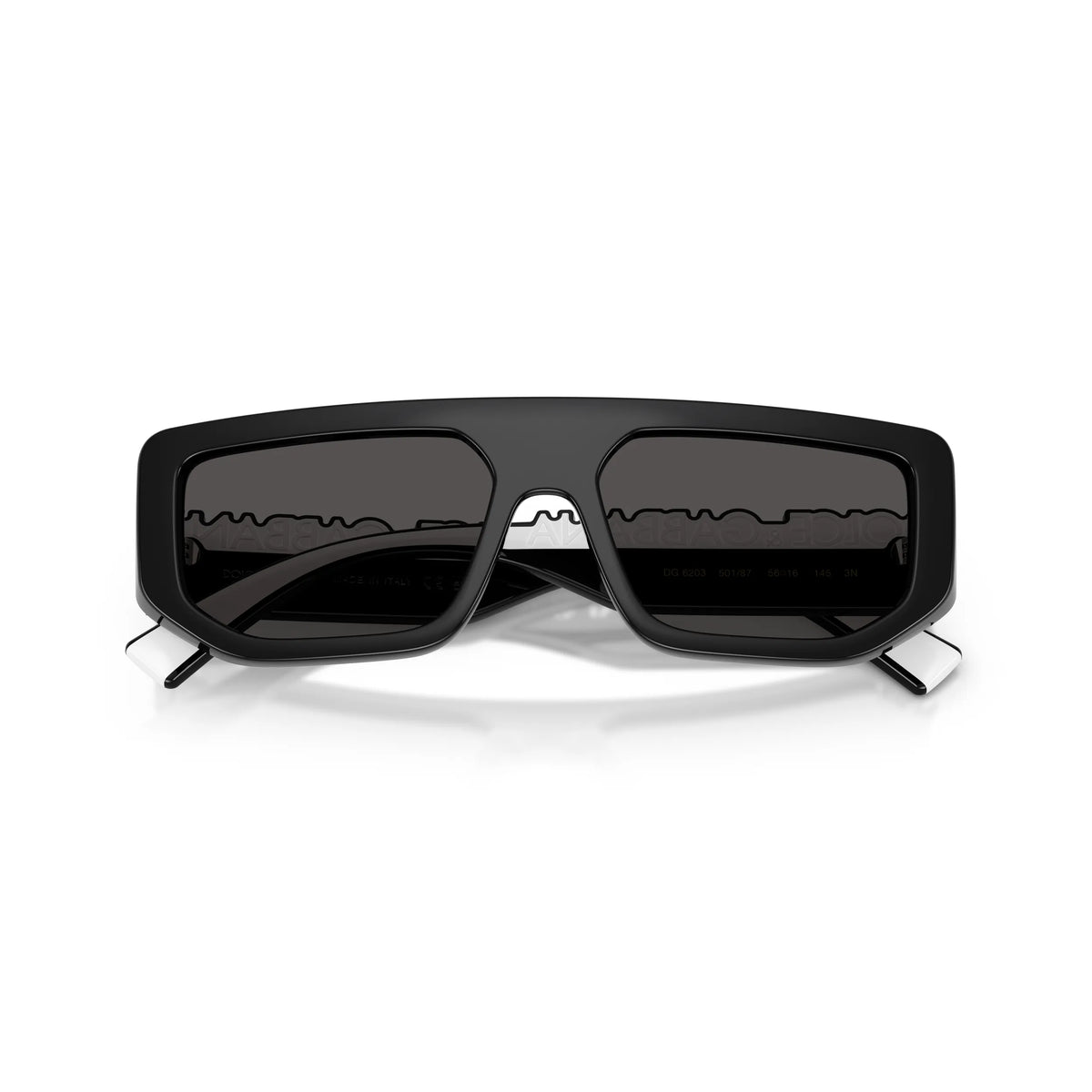 Dolce & Gabbana DG6203 501/87 – bianco e nero – Occhiali da sole