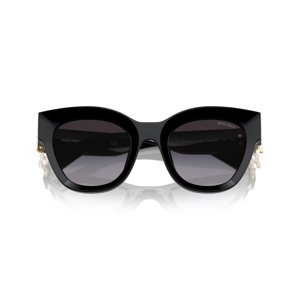 Miu Miu MU 01YS 1AB5D1 – nero – Occhiali da sole