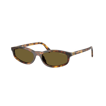 Miu Miu MU A06S 14L09Z – Havana miele – Occhiali da sole