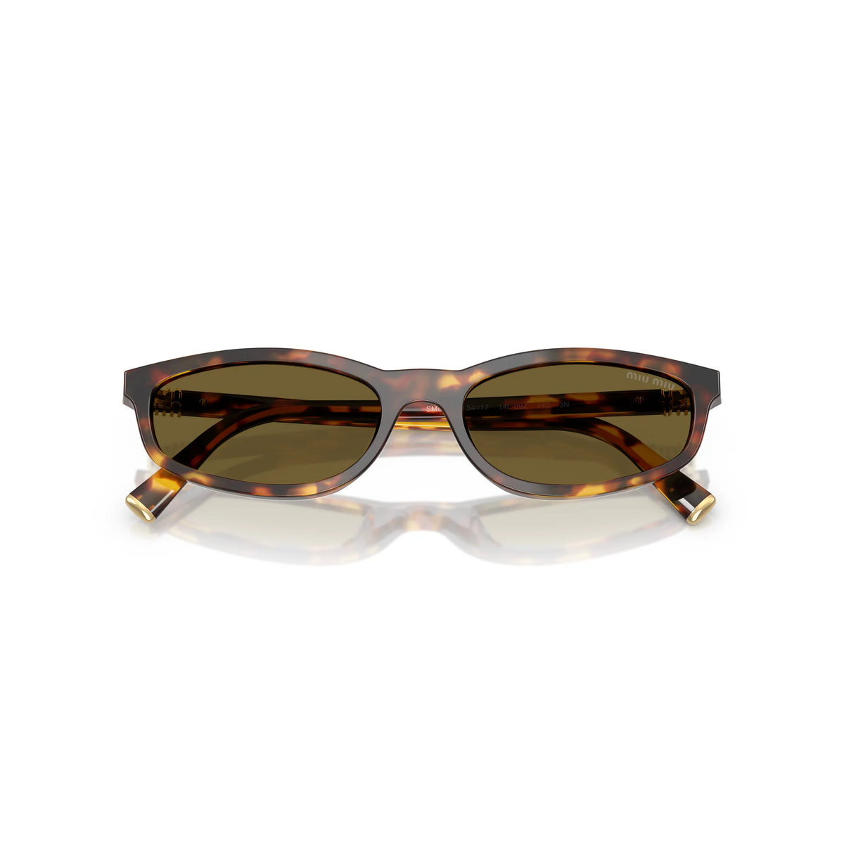 Miu Miu MU A06S 14L09Z – Havana miele – Occhiali da sole