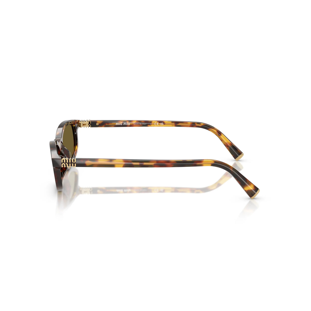 Miu Miu MU A06S 14L09Z – Havana miele – Occhiali da sole