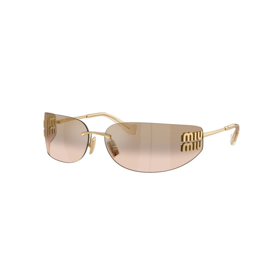 Miu Miu MU A51S 5AK20P – oro – Occhiali da sole