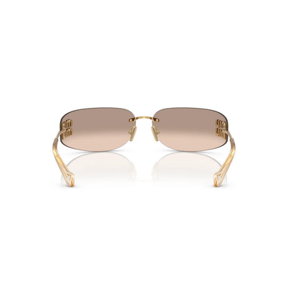 Miu Miu MU A51S 5AK20P – oro – Occhiali da sole
