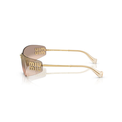 Miu Miu MU A51S 5AK20P – oro – Occhiali da sole