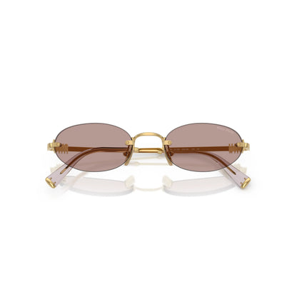 Miu Miu MU A54S 5AK20I – oro – Occhiali da sole