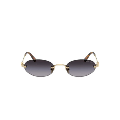 Miu Miu MU A54S ZVN5D1 – oro, grigio – Occhiali da sole