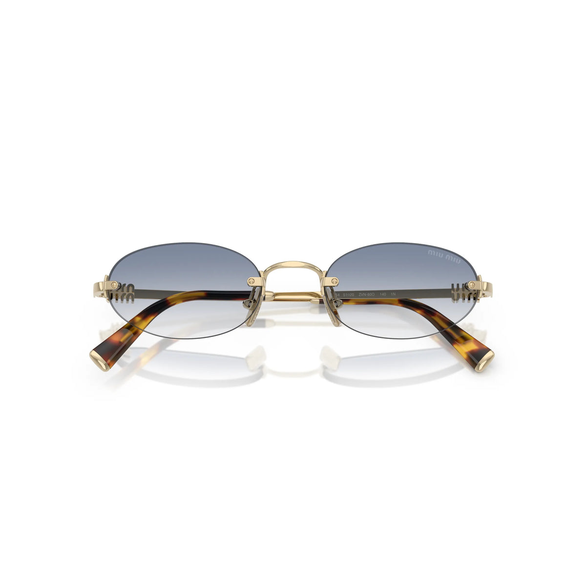 Miu Miu SMU A54 ZVN-80O – oro – Occhiali da sole