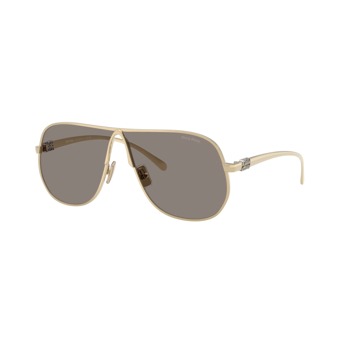 Miu Miu Ombre MU A56S ZVN80Q – oro, grigio – Occhiali da sole