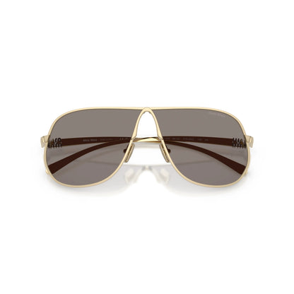 Miu Miu Ombre MU A56S ZVN80Q – oro, grigio – Occhiali da sole
