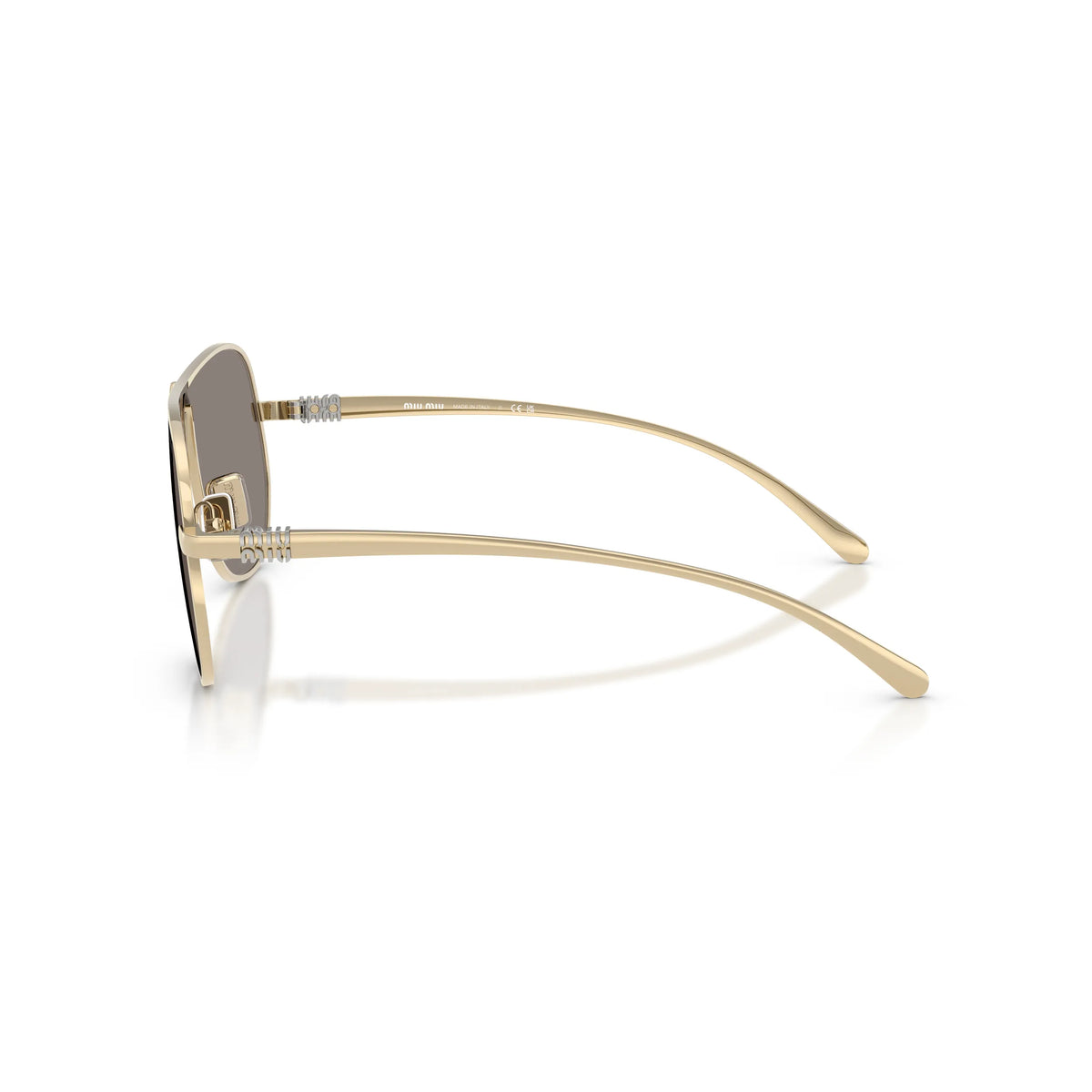 Miu Miu Ombre MU A56S ZVN80Q – oro, grigio – Occhiali da sole