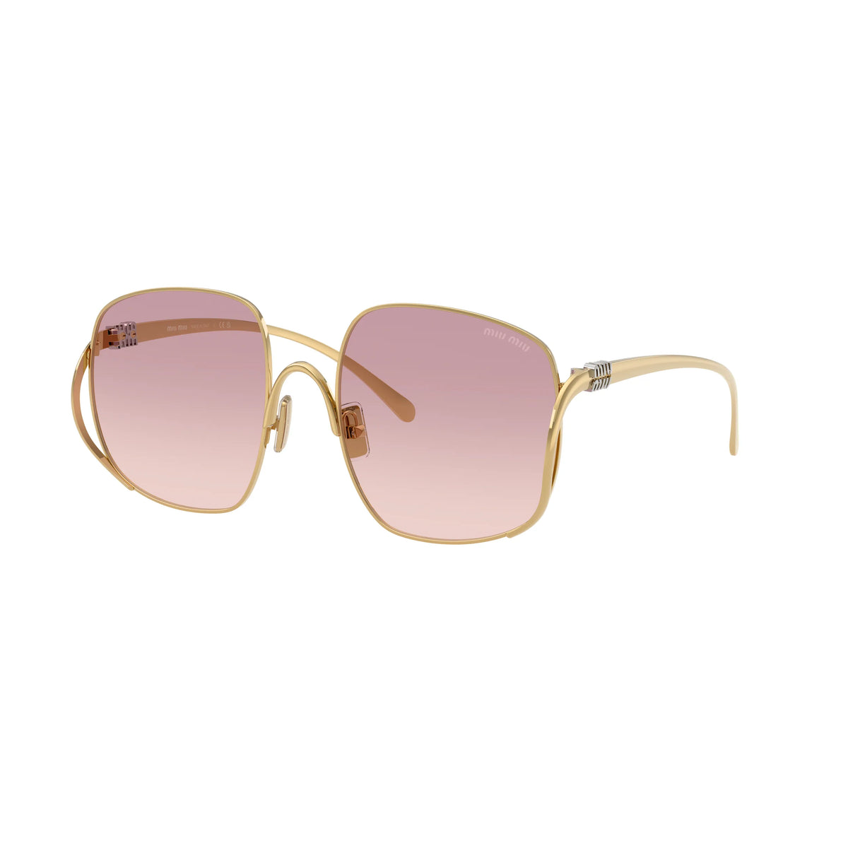 Miu Miu MU A57S 5AK40S – Gold – Occhiali da sole