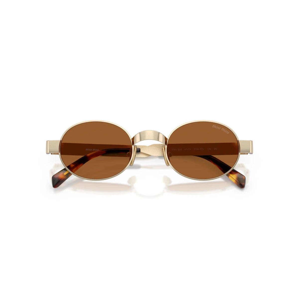 Miu Miu MU B51S 22M20V – Old Gold – Occhiali da sole