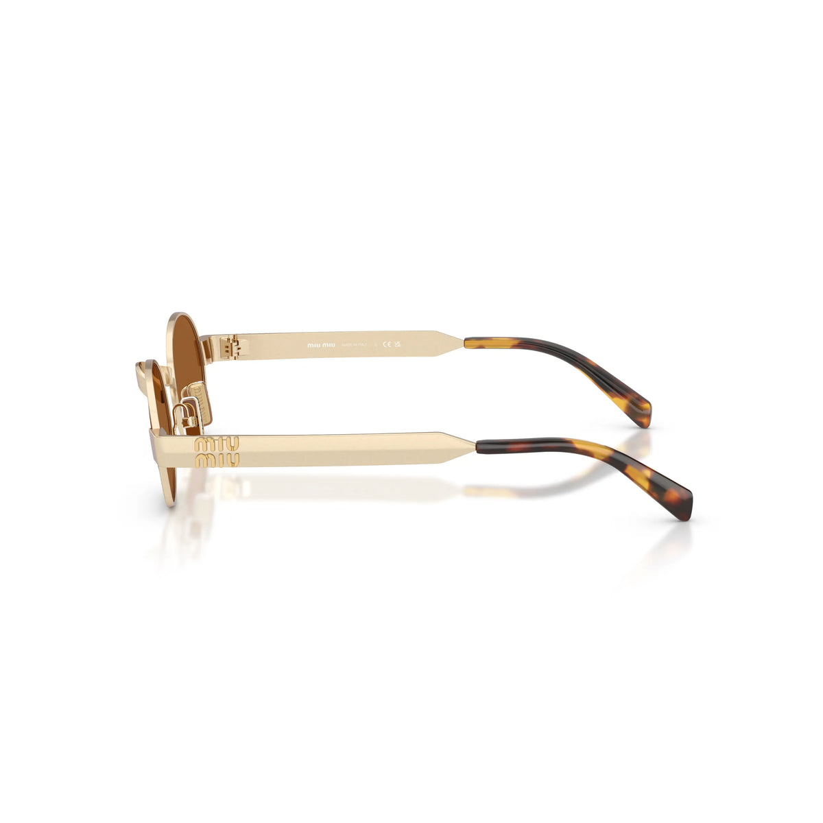 Miu Miu MU B51S 22M20V – Old Gold – Occhiali da sole