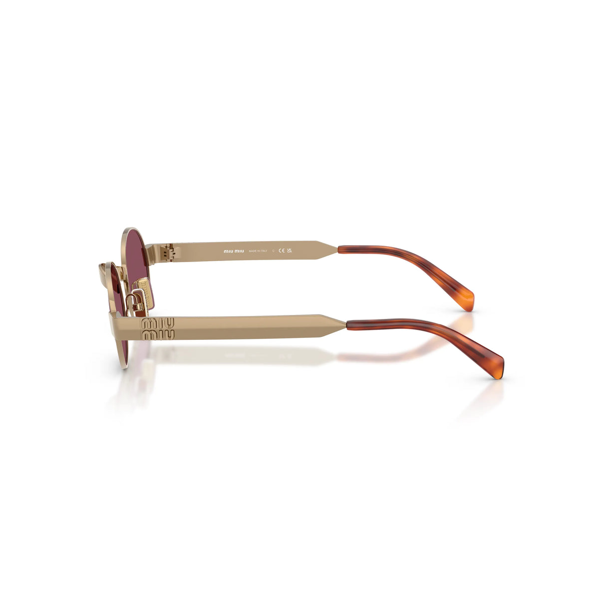 Miu Miu MU B51S 7OE30Y – ottone – Occhiali da sole
