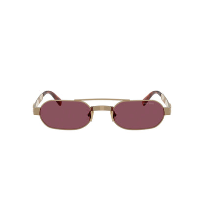 Miu Miu MU B52S 7OE30Y – ottone – Occhiali da sole