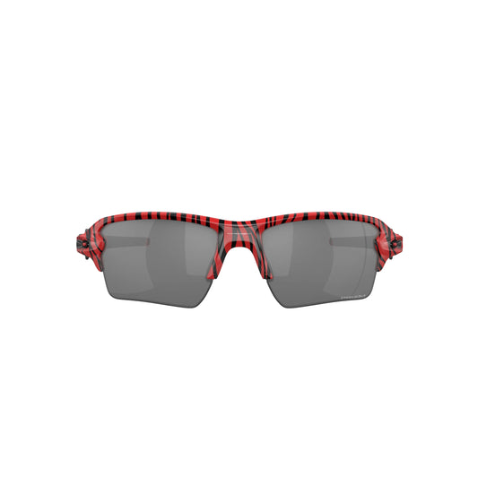 Oakley Flak 2.0 OO9188 H259 – nero, rosso – Occhiali da sole