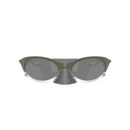 Oakley Plantaris OO9437 07 63 – matte green, grigio crystal – Occhiali da sole