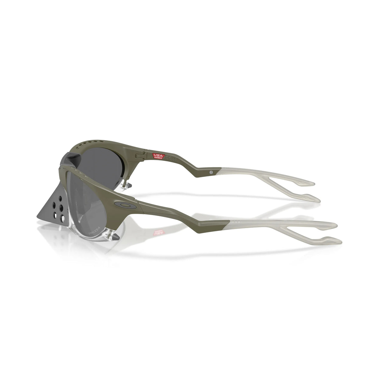 Oakley Plantaris OO9437 07 63 – matte green, grigio crystal – Occhiali da sole