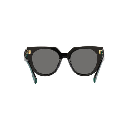 Prada SPR 14W 1AB-5Z1 – nero, verde – Occhiali da sole