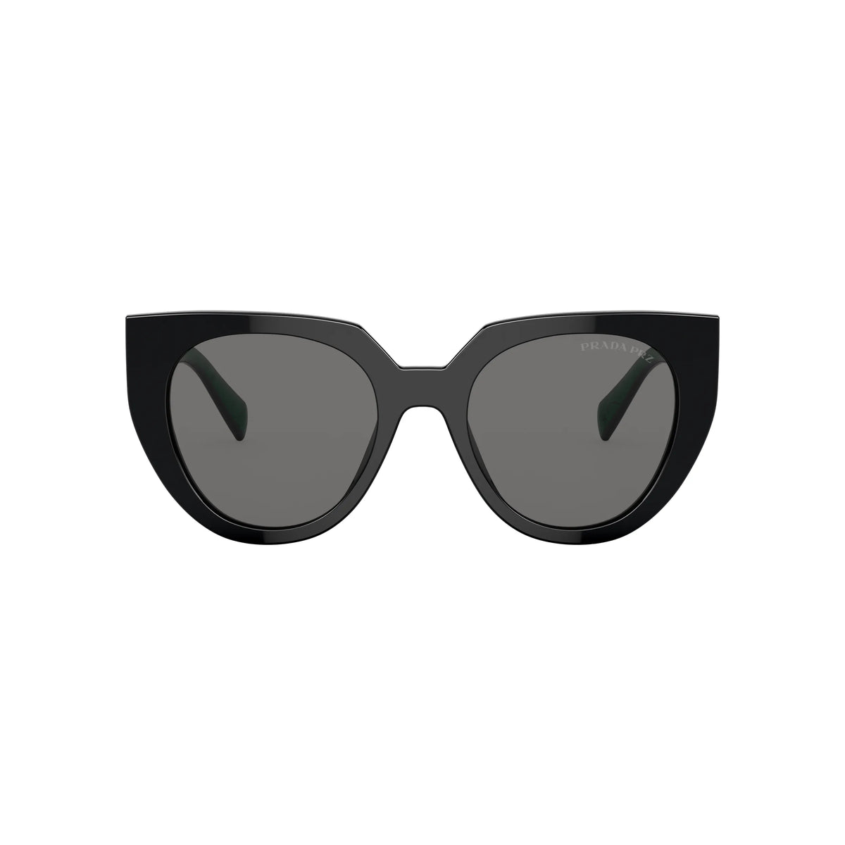 Prada SPR 14W 1AB-5Z1 – nero, verde – Occhiali da sole