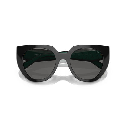 Prada SPR 14W 1AB-5Z1 – nero, verde – Occhiali da sole