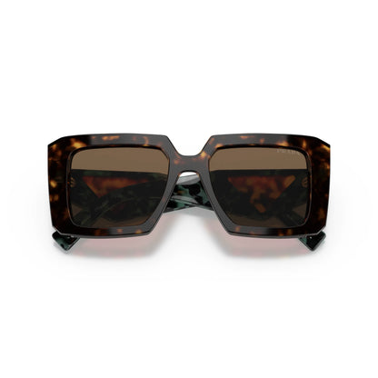 Prada SPR 23Y 2AU-06B – tartarugato, verde scuro – Occhiali da sole