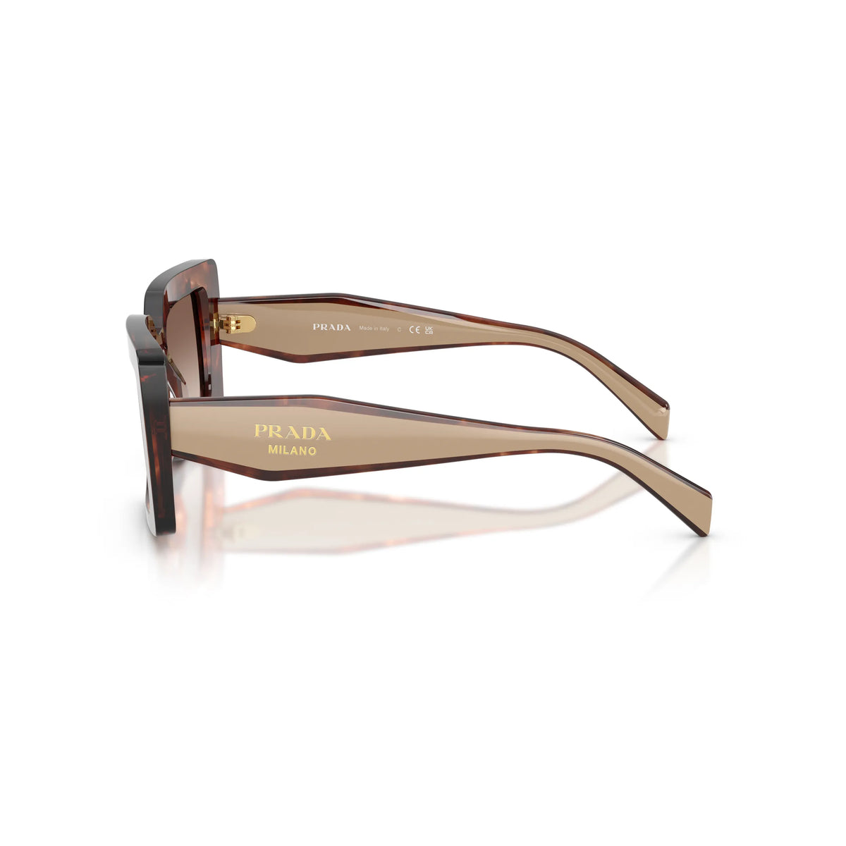 Prada PR D01S 00K10S – caramello tartarugato – Occhiali da sole