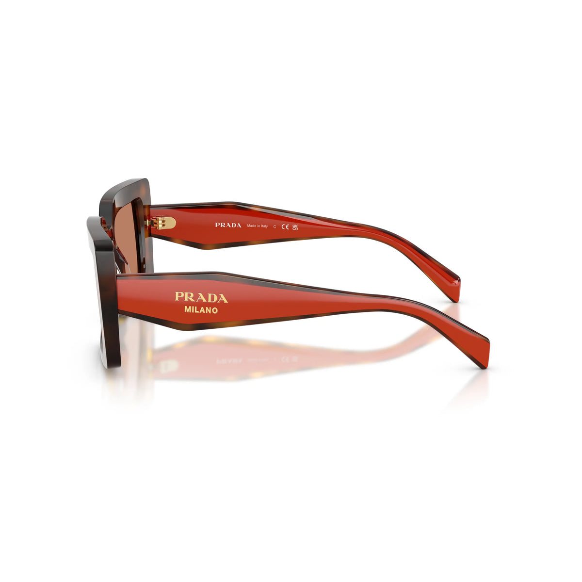 Prada PR D01S 01K90Q – Juniper tortoise/cotto – Occhiali da sole