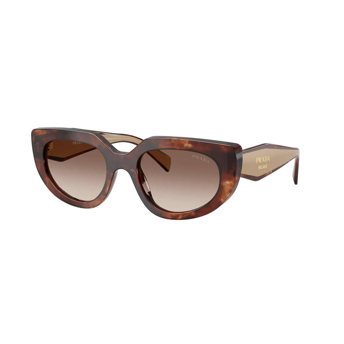 Prada PR D02S 00K10S – caramello tartarugato – Occhiali da sole