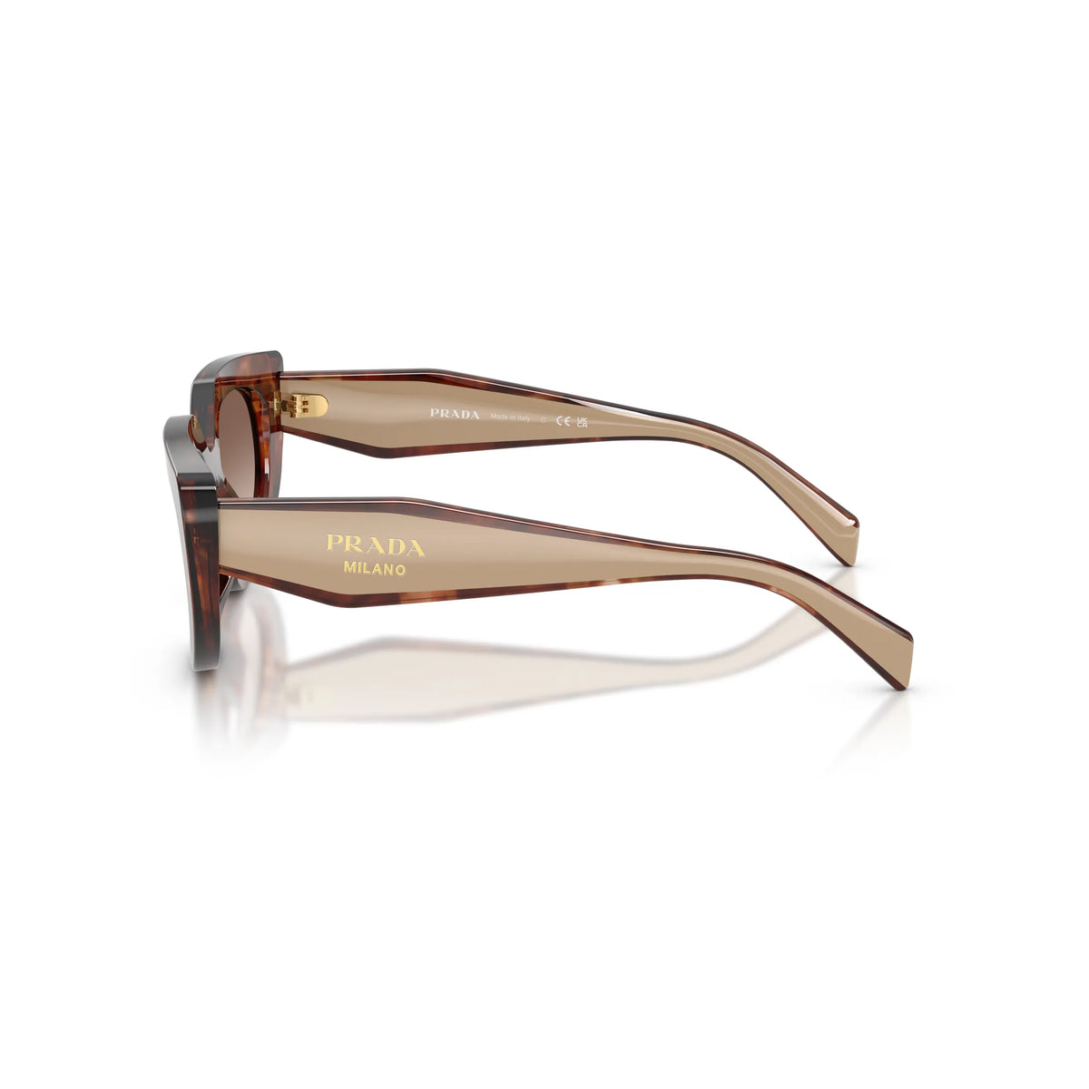 Prada PR D02S 00K10S – caramello tartarugato – Occhiali da sole