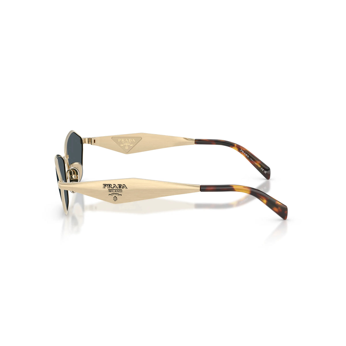Prada PR D50S ZVN70B – oro pallido – Occhiali da sole