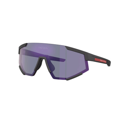 Prada Linea Rossa PS 04WS DG070A – nero gommato – Occhiali da sole