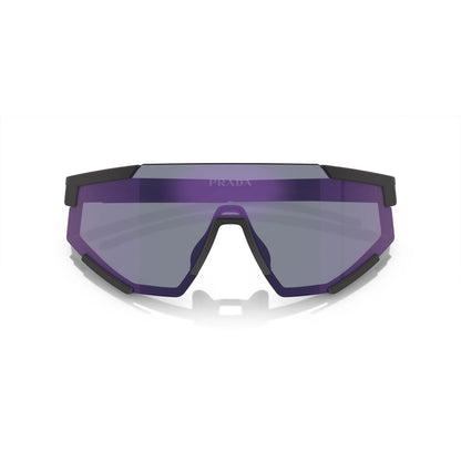 Prada Linea Rossa PS 04WS DG070A – nero gommato – Occhiali da sole