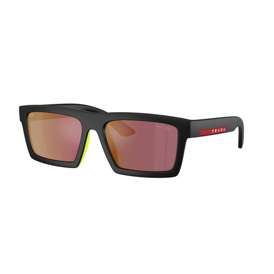 Prada Linea Rossa PS A07S 1BO10A – nero opaco – Occhiali da sole