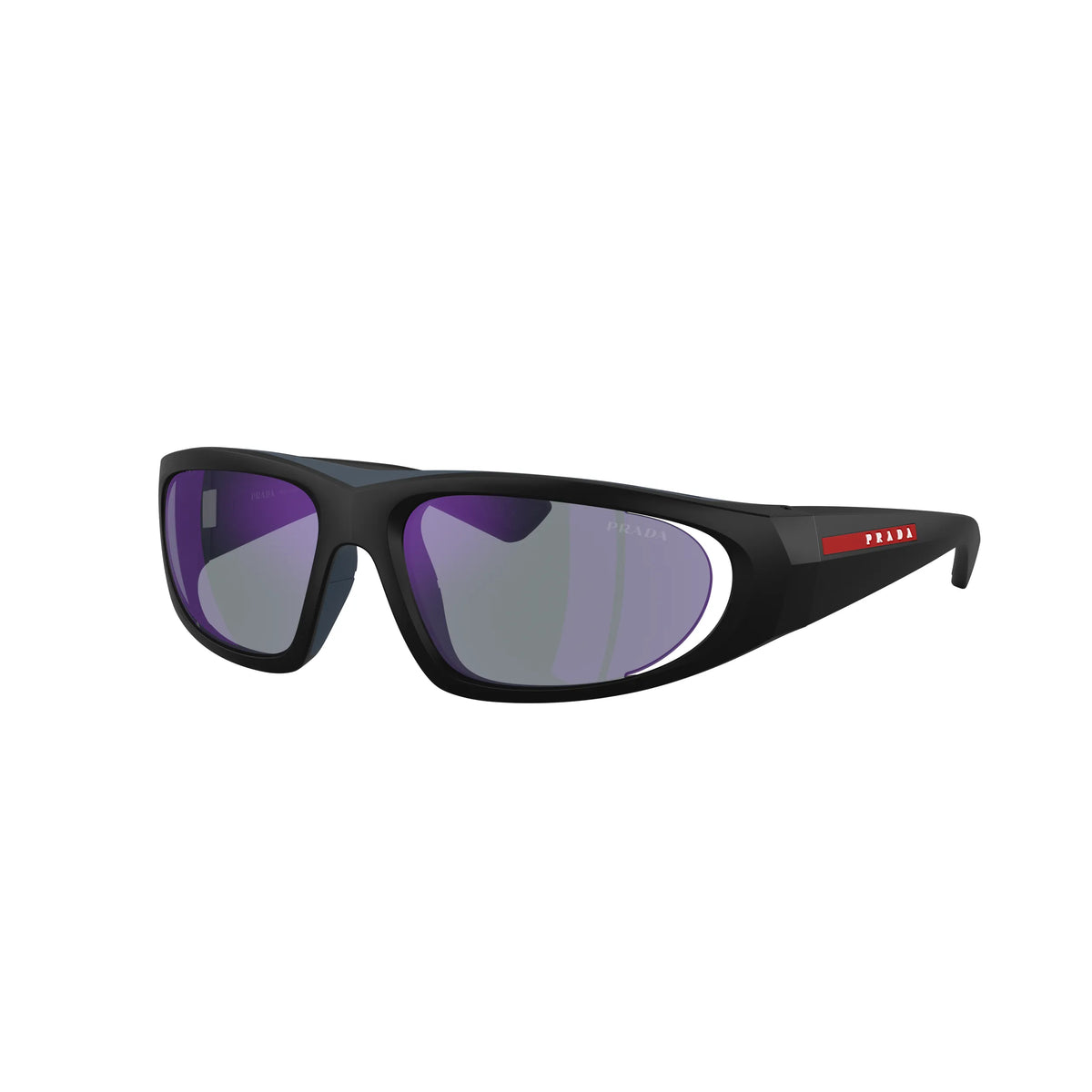 Prada Linea Rossa PS B03S 1BO10J – nero opaco – Occhiali da sole