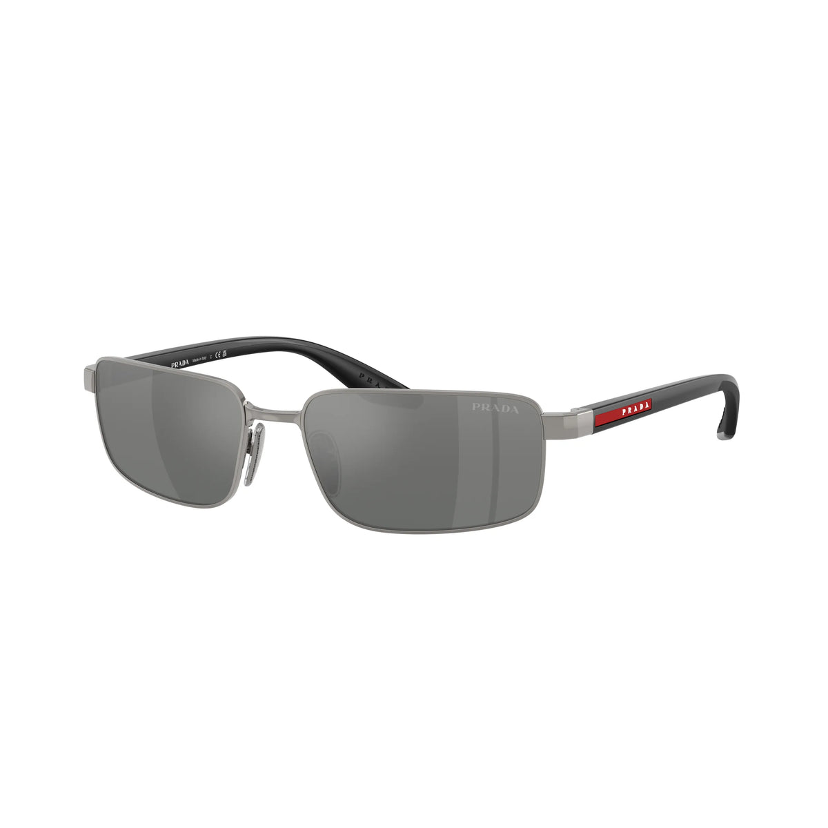 Prada Linea Rossa PS B54S 5AV41A – grigio metallizzato – Occhiali da sole