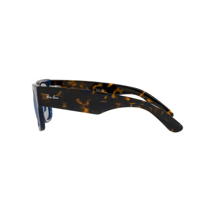 Ray-Ban Mega Wayfarer RB0840S 6638O4 – tartarugato, blu – Occhiali da sole
