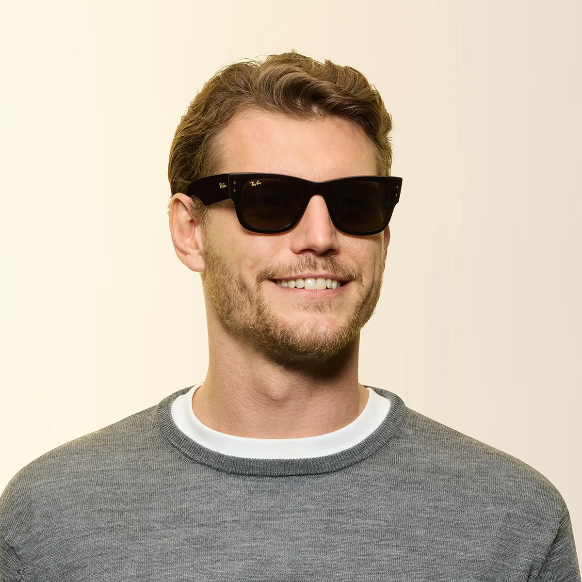 Ray-Ban Mega Wayfarer RB0840S 6826J5 – nero – Occhiali da sole