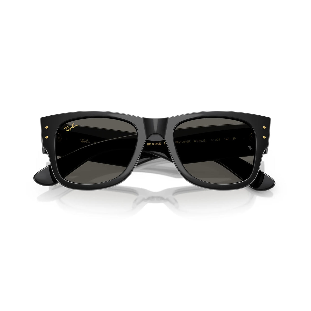 Ray-Ban Mega Wayfarer RB0840S 6826J5 – nero – Occhiali da sole