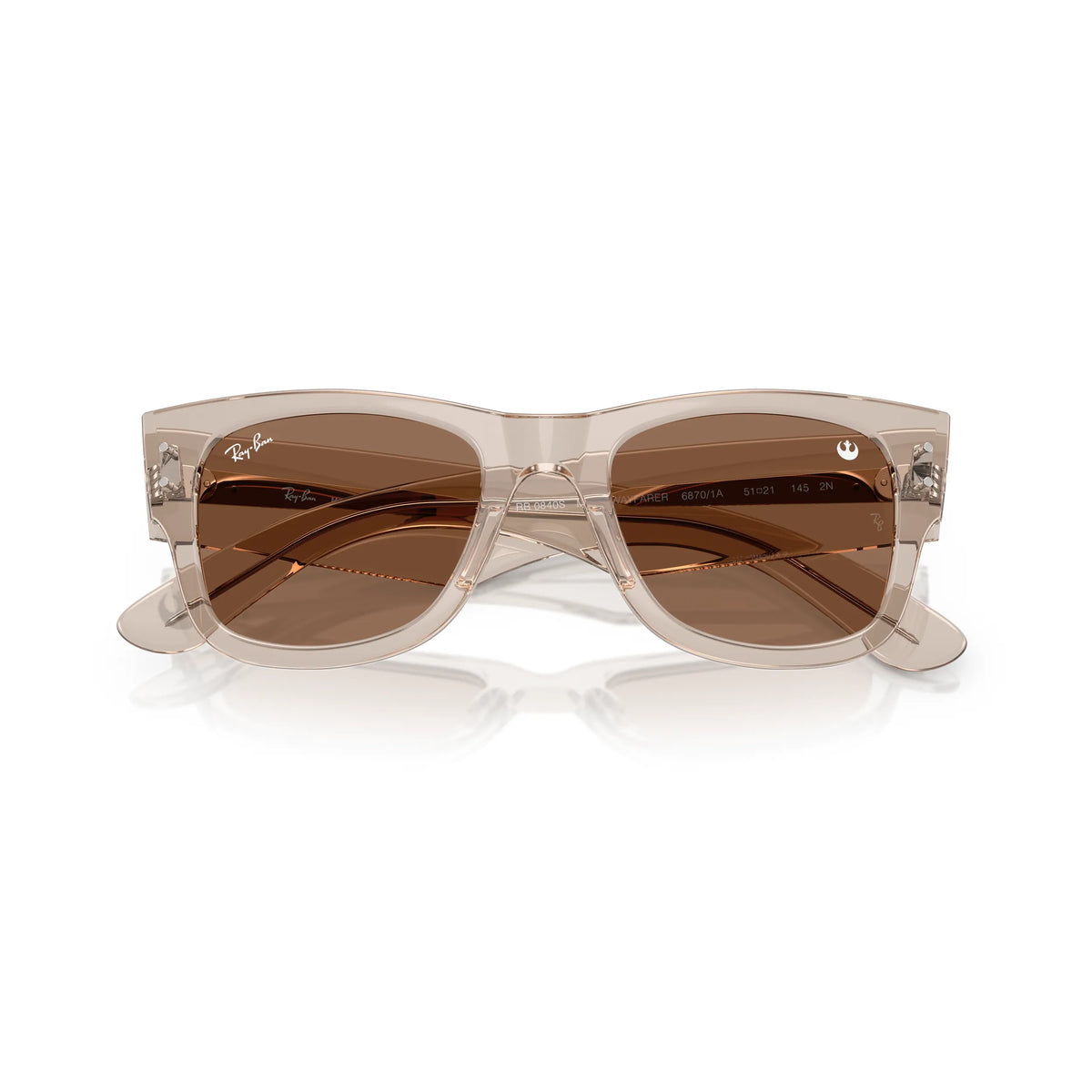 Ray-Ban Star Wars Mega Wayfarer RB0840S – trasparente – Occhiali da sole