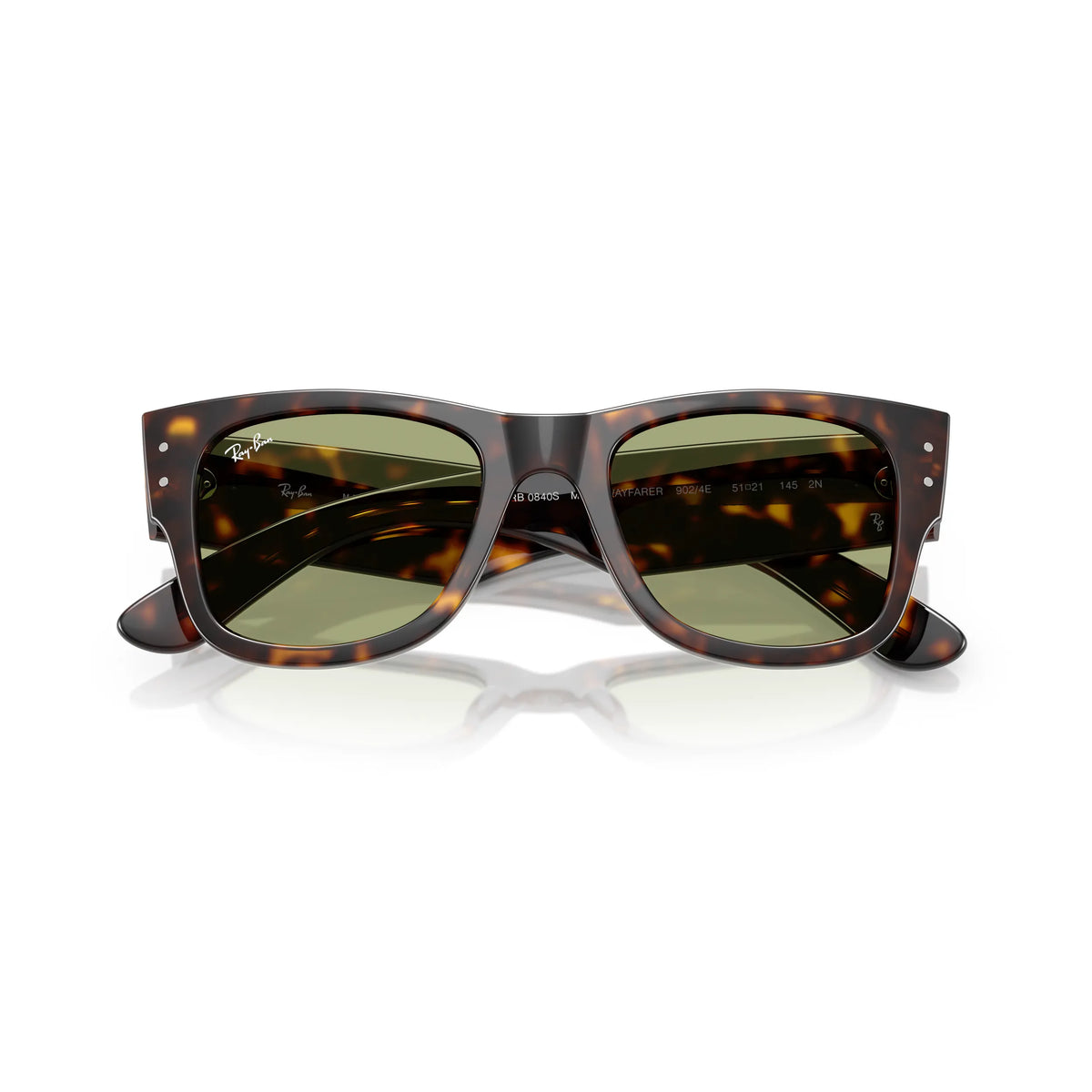 Ray-Ban Mega Wayfarer RB0840S 902/4E – tartarugato – Occhiali da sole