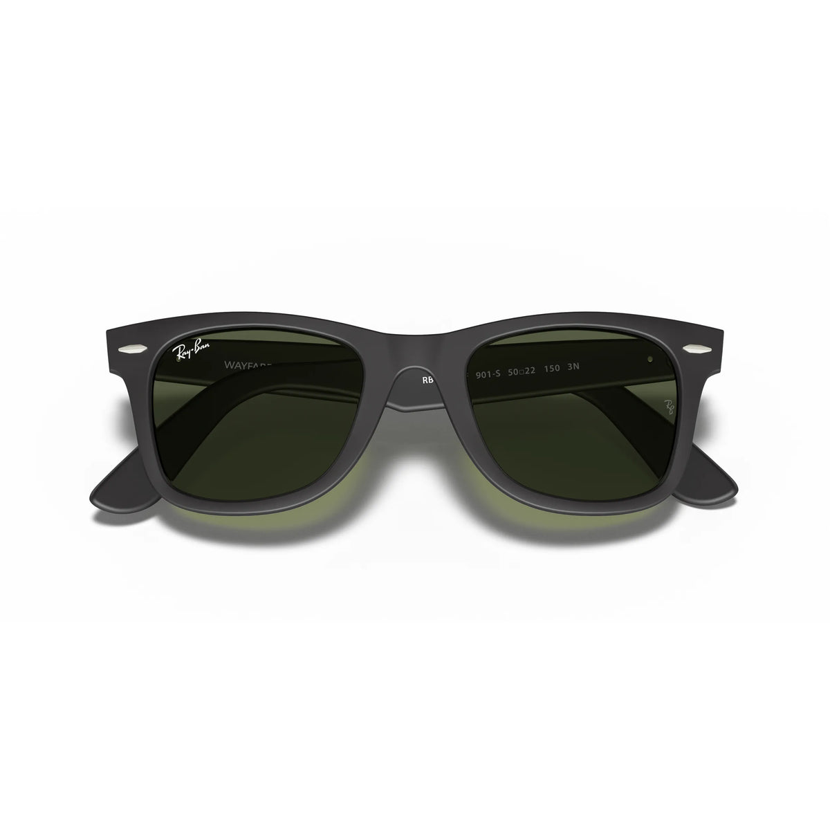 Ray-Ban Wayfarer RB2140F 901-S – nero opaco – Occhiali da sole