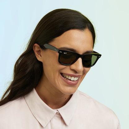 Ray-Ban Wayfarer RB2140 901 – nero – Occhiali da sole
