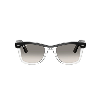 Ray-Ban Wayfarer Street Neat RB2240 129432 – nero, trasparente – Occhiali da sole