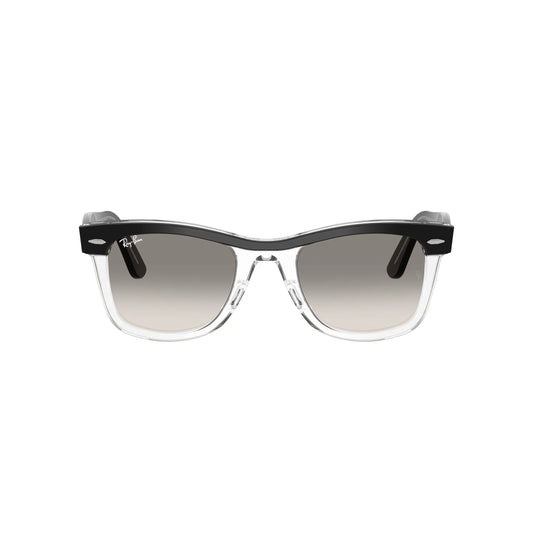 Ray-Ban Wayfarer Street Neat RB2240 129432 – nero, trasparente – Occhiali da sole